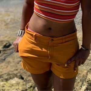 Mustard Yellow Shorts